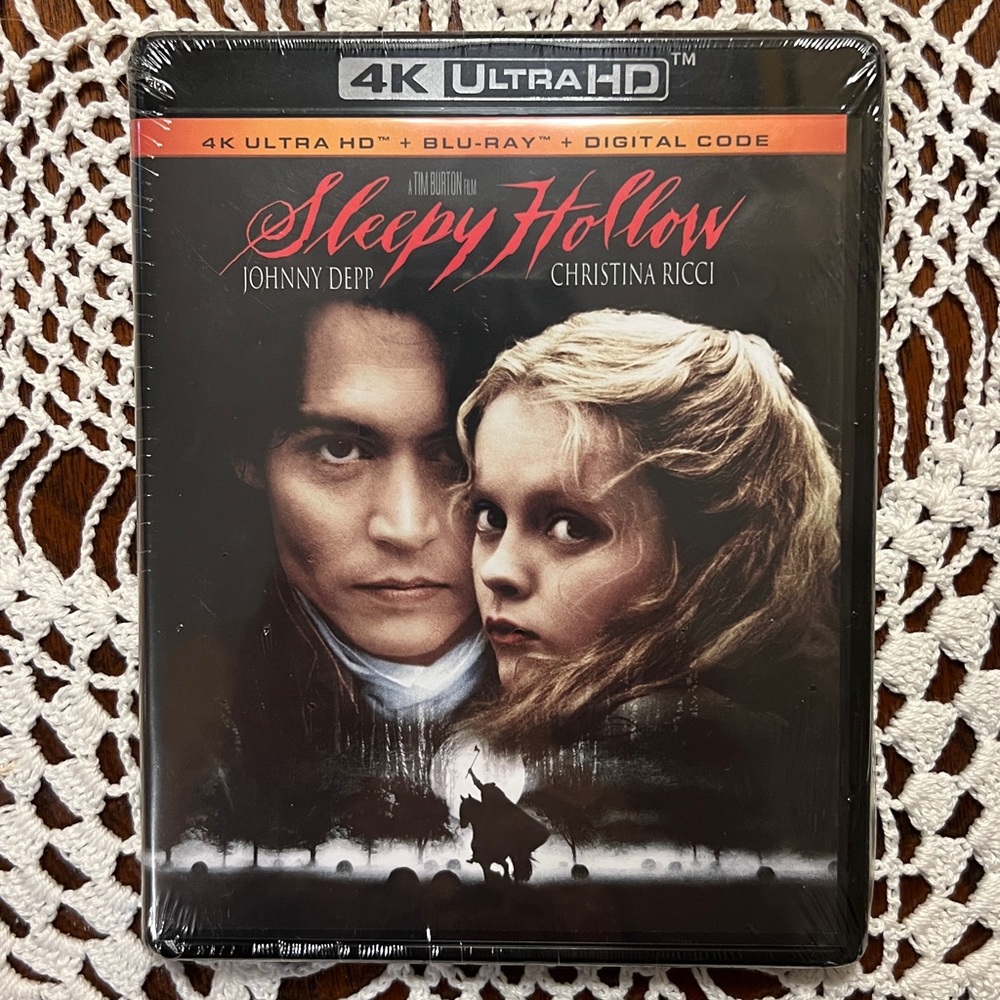 🎃Sleepy Hollow 1999 DVD 4K Blu-Ray